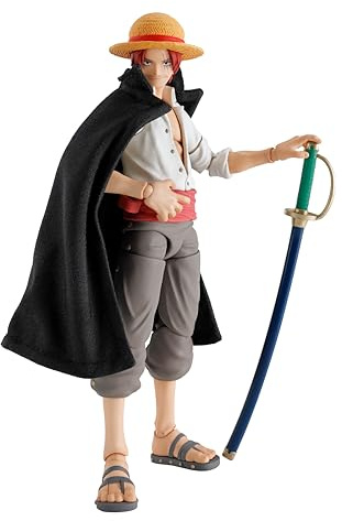 TAMASHII NATIONS One Piece S.H.Figuarts Action Figure 2-Pack Shanks & Monkey D. Luffy Childhood Ver.