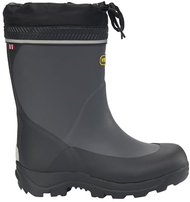 Viking Unisex barn storm varm Equestrian Boot, svart, 38 EU