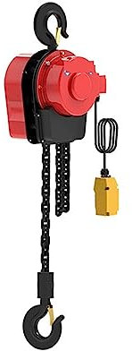 BDKSEXBF Treuil Palan électrique Puissant à chaîne Palan électrique de 1 Tonne Grue de Levage Grue Domestique Palan à chaîne inversé Haute efficacité Grande capacité, Construction Solide