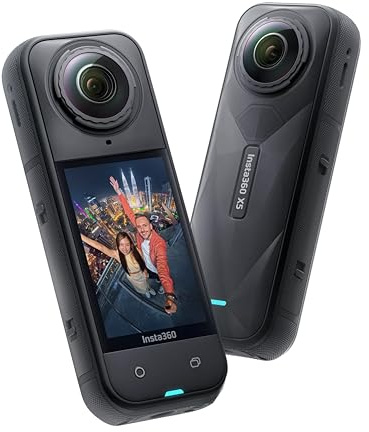 Insta360 X5 Standard Bundle – 8K Waterproof 360° Action Camera, Triple AI Chip, FlowState Stabilisation & Invisible Selfie Stick Effect