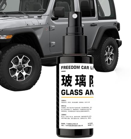 Spray anti-buée - 100 ml - Désembueur de pare-brise - Résistant aux intempéries - Pour fenêtres et miroirs - Imperméable