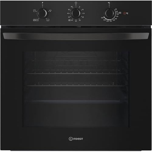Indesit Built In Electric Single Oven - Black - A Rated