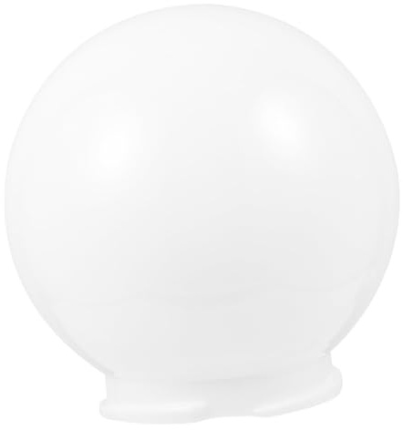 Hemobllo Paralume Sfera Acrilico Ricambio Lampada Esterno Giardino Protezione Luce Diffusa Design Semplice Facile Installazione