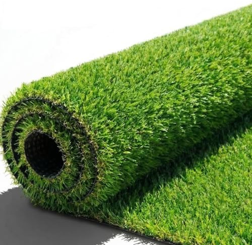 Generico Prato Sintetico 30 MM - Rotolo Erba Sintetica Drenante per Giardini e Terrazze Effetto Naturale (1x10 Metri)