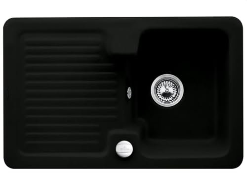 Villeroy & Boch Condor 45 Ebony - 6745 02 S5 Keramikspüle Exzenterbetätigung