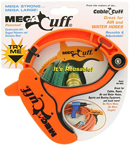 CableCuff Cable Cuff Mega Cuff - Extra Large Reusable Serrated Cable Organizer - 6 Inch