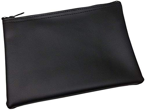 XL Banktasche in Schwarz | Bankmappe, Geldmappe, Geldtasche
