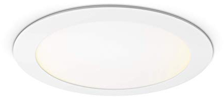 LED Universum LED Panel, warmweiß, rund, 18W, zur Unterputzmontage, 225x38mm, 3000K, 1400lm, mit matt weißem Gehäuse