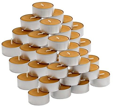 Bougies chauffe-plat Parfum 100% cire d'abeille naturelle, 40er Set