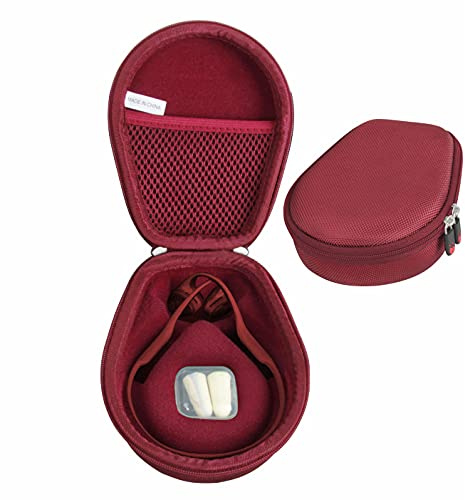 Hermitshell Reise Rot Fall für AfterShokz Trekz Air Wireless Bone Conduction Headphones Bluethoos Kopfhörer (AS650)