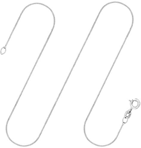 EDELIND Goldkette Damen 585 333 Echtgold - Panzerkette 1.1 mm auch 375, 750 Weißgold - mit Geschenkbox