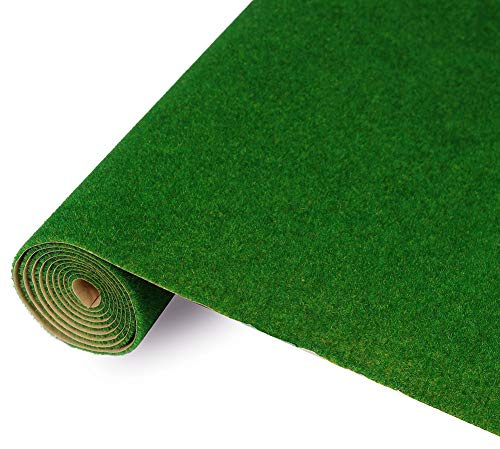 Evemodel 100 * 41 cm Alfombra de césped - Paisajismo Colores Surtidos Mat Praderas Mate, Modelo de Hierba Mini Jardín Bonsái Decoración