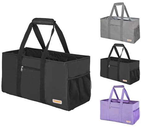 Dongawin Extra Large Utility Tote Bag, Waterproof Beach & Picnic Bag, Foldable & Reusable Storage