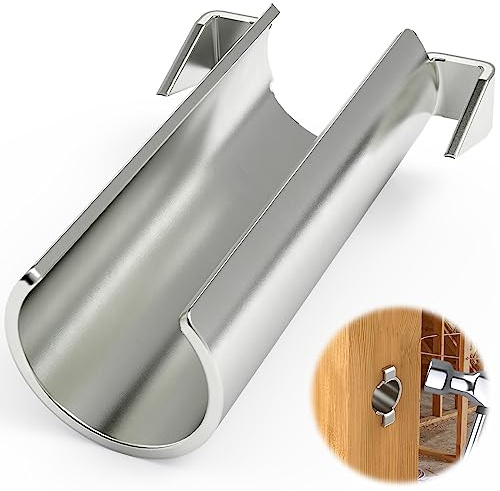FOROIRON 100 Pack Smart Shield Nail Guard for Wire Cable Protection Nail Guard for Electrical Wiring Ceiling Board Studs