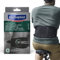 Hansaplast Soporte Protector de Espalda Ajustable, Apoyo y estabilidad, Faja negra para el alivio del dolor, Faja lumbar para sujeción adicional