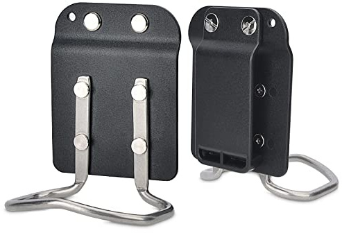 Heavaluefit HammerCatcher-Hammerhalter für Werkzeuggürtel, schnelle Reaktion, Hammerschlaufe, passend für bis zu 5,1 cm Werkzeuggürtel, kompatibel mit Klauenhammer, Beil und Schlägel