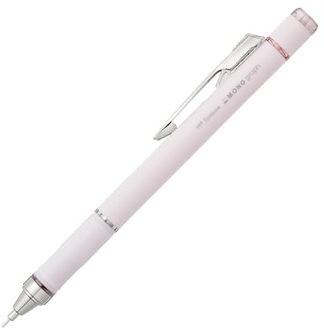 Tombow Mechanical Pencil, 0.5mm, MONO Monograph Grip (Soft Fit Grip for Anti-Fatigue), Purple DPA-151D