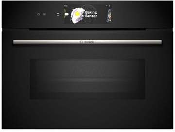 Bosch CMG778NB1 Series 8, Built-in compact oven with microwave function 60 x 45 cm Black