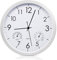Horloge de jardin résistante aux intempéries - Horloge de jardin d'extérieur de 30,5 cm - Résistante aux intempéries - Grande horloge de jardin d'extérieur - Étanche - Rétro - Résistante aux