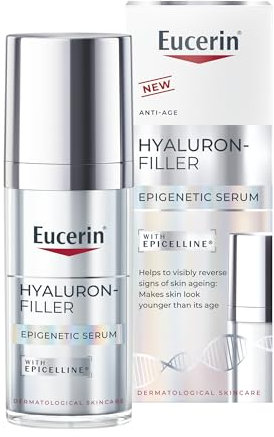 Eucerin Hyaluron-Filler Epigenetic Serum 30ml, Advanced Face Serum to Correct Visible Signs of Ageing, Anti-Wrinkle Skincare with Hyaluronic Acid and Epicelline