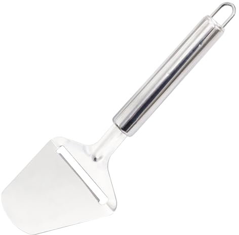 HUATEEN Formaggio Grattugiato,Professionale Affettatrice in Acciaio Inox per Formaggio Affetta Formaggio Modello da 22 cm Affettatrice per Formaggio e Verdure a Blocchi per Cucine Ristoranti