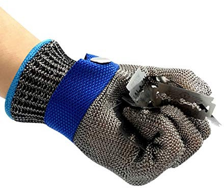 Guantes Anticortes, Guantes Resistentes a Cortes, Nivel 5 de protección, para Cocina, Restaurante, jardinería, Seguridad Laboral, 7 Tallas
