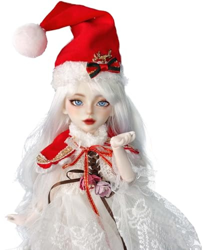 LINARA Poupée originale 1/6 BJD de 30,5 cm avec chaussures habillées, perruque, visage, maquillage, yeux, cadeaux de Noël et d'anniversaire pour les enfants de 15 ans et plus
