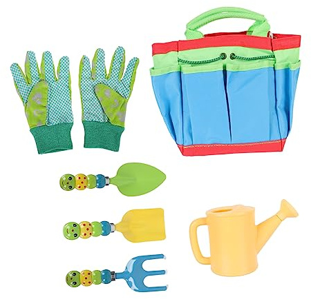 BCOATH Kit de Herramientas de Jardinería para Pala y de Colores Brillantes Mini Utensilios Resistentes para Actividades al Aire Plantación