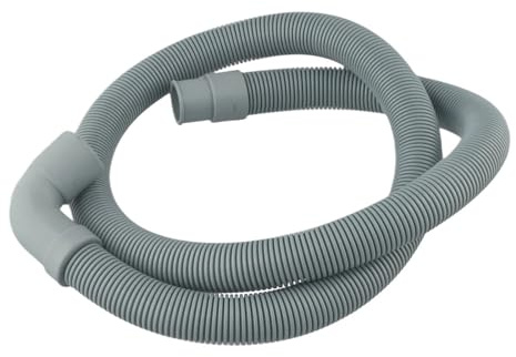 Tuyau de vidange flexible et extensible en plastique PP for machine à laver et lave-vaisselle, 1/1,5/2 m(1.5m)