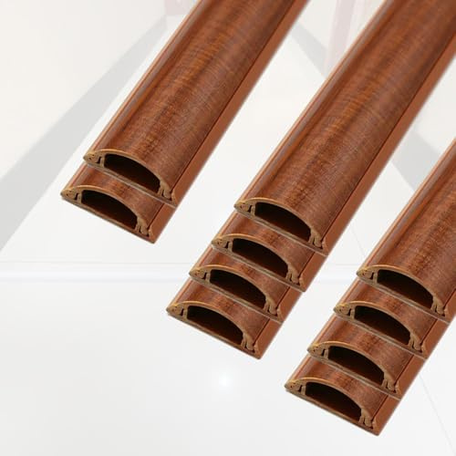 calpestabile passacavi Nascondicavo 22 30 50 70 Mm Di Larghezza Esterna, Nascondicavo Resistente Per Officina/computer/soggiorno, Canalina Copricavo(B - 10 PCS,L x Outer Width 50cm x 50mm)