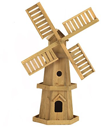 Smart Garden Giant Wooden Windmill