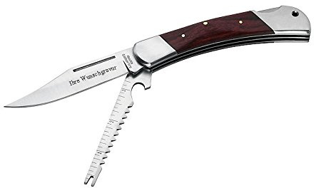 Herbertz Anglermesser, AISI 420 mit persönlicher Gravur