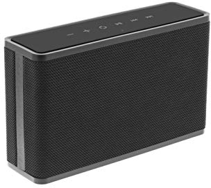 Tellur Apollo Bluetooth-Stereolautsprecher, 20 W RMS, Freisprechen, AUX, MicroSD-Anschluss, Spieldauer bis zu 8 Stunden, Schwarz