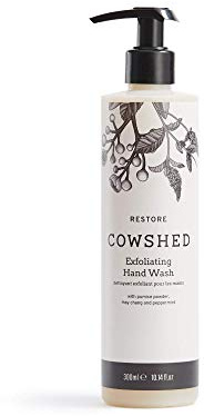 Cowshed Restore Peeling-Handwäsche, 300 ml, weichmachende Luxus-Handwäsche, parabenfreie schäumende Handwasch-Flüssigseife, natürliche feuchtigkeitsspendende Handwäsche