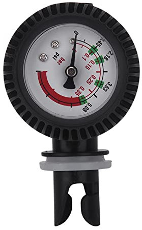 MUNEFE Inflatable Boat Barometer, Nylon Canoe Barometer, Kayak Barometer for Inflatable Boat Pressure Testing