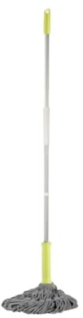 FENGJISUN Mocio Lavapavimenti Twist Mop Easy Mop Auto-strizzante per Tutti I Tipi di Pavimenti Mop Pratico per Pavimenti in Legno Mocio Pavimenti(Grün)