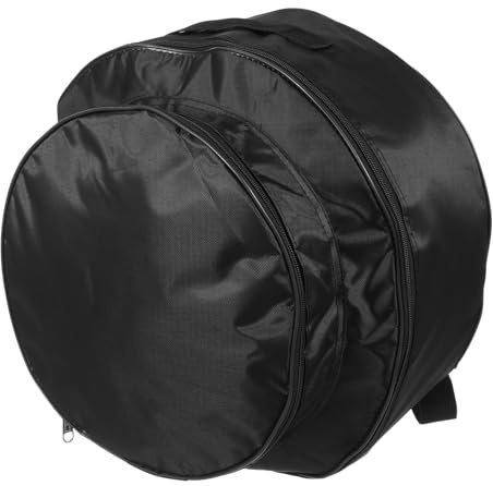 Schwarzer Snare Drum Rucksack aus Oxford Gewebe, Gepolstert, Tragbar | Separates Fach zur Aufbewahrung, Schützt vor Kratzern, Leichte Trommeltragetasche