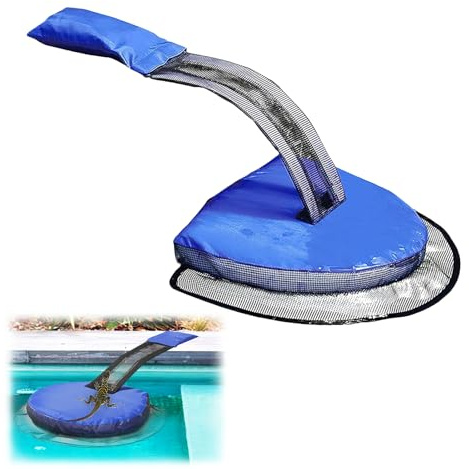 SilverChry Critter Escape Ramp, Tiersparende Fluchtrampe für Pool, Kleintier Swimming Fluchtrampe, Pool Rettungsrampe Tierrampe, Retten Frosch, Ente, Streifenhörnchen, Maus und Andere Tiere