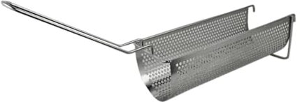 Milageto Cesta para freír con asa, colador Multiusos para Alimentos, Utensilios de Cocina, práctica Cesta para freír, colador para freír alitas de Pollo y