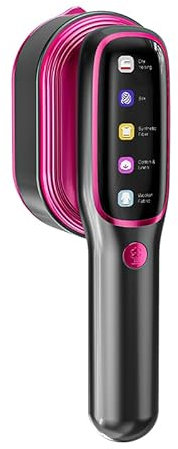 Yaskyly Travel Steamer for Clothes, 2-in-1 Portable Steamer & Iron, 15s Heat-up, 100ml Tank, 4+1 Professional Modes, 1200W Handheld Clothing Wrinkle Remover,Mini Garment Steamer for Travel Home Office