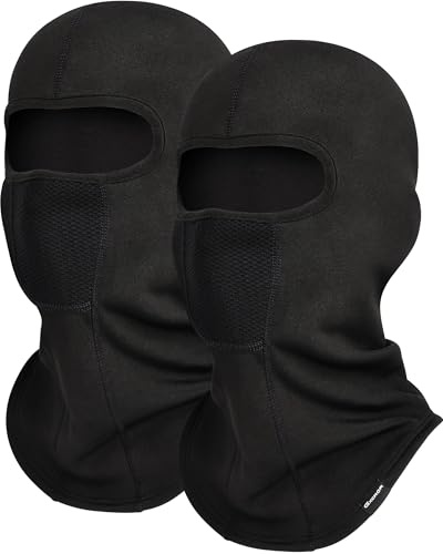 GXCROR Sturmhaube Atmungsaktiv Gesichtshaube Thermal-Skimaske Fahrradmütze Balaclava Motorrad für Jungen und Mädchen