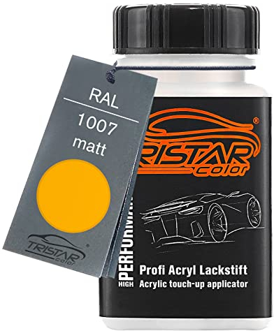 TRISTARcolor RAL 1007 Chr.gelb matt Lackstift 50 ml schnelltrocknend
