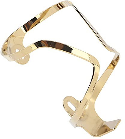 Porte-bouteille de Vélo, Porte-gobelet D'eau de Galvanoplastie Porte-gobelet de Couleur Dégradé Porte-bouteille D'eau de Vélo Porte-bidon en Alliage D'aluminium(Or Type B)