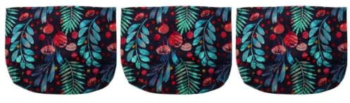 UPKOCH Wiederverwendbare Lebensmittelaufbewahrungstaschen Aus Bienenwachs 9X8 Zoll Frische Beutel Mit Zipper Für Obst Gemüse Snacks Nachhaltige Gefrierbeutel 2L 3Er Set