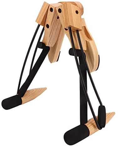Ständer für einzelne Gitarren und Bässe, Gitarrenständer aus Holz, klassischer Klappständer für Bass, Cello, Mandoline, Banjo, Geschenke für Gitarristen