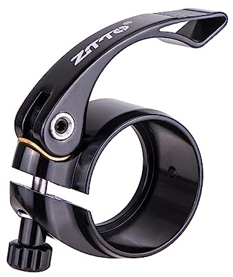 Aymzbd Folding Bike Seatpost Clamp 40.8mm Quick Release Seat Post Collar Tube Clip
