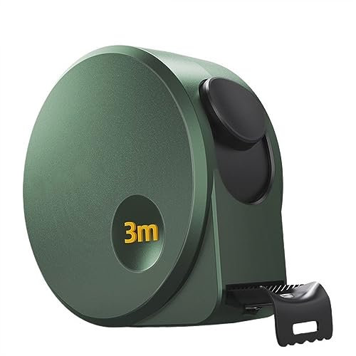 UNbit Mètres à ruban, 1 jeu d'outils de mesure visuelle à ruban numérique de 3 m (Color : Green)