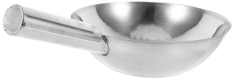 VALICLUD Wasserschöpfer Aus Edelstahl Tiefe Servierlöffel Wiederverwendbare Küchenlöffel Mehrzweck-edelstahlschaufel Für Kochen Und Servieren