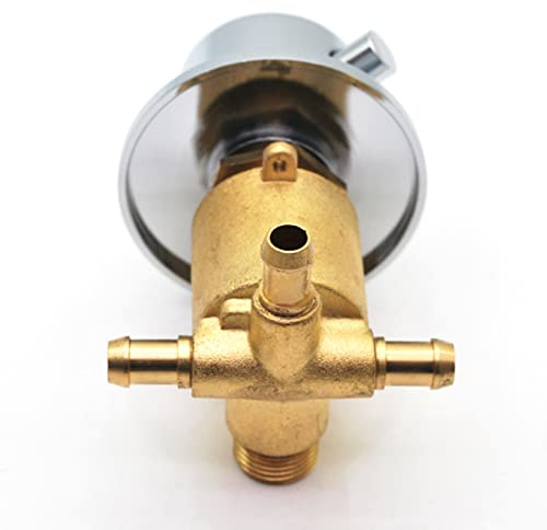 Vanne de douche thermostatique en laiton – Robinet de contrôle pour sortie 2/3/4/5 – Panneau de colonne de douche – Cartouche de mélange d'eau G1/2 – Contrôle de la température réglable