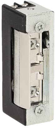 Trano Elektrischer Türöffner 10-24V AC/DC symmetrisch | Links/Rechts einstellbar | Zamak Legierung | 280mA 12V DC | mechanische Entriegelung